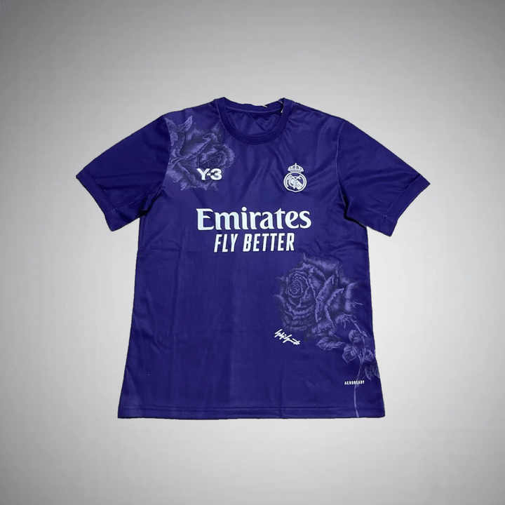 24/25 Real Madrid Shirt - Y3 Vierde Editie - Zwart
