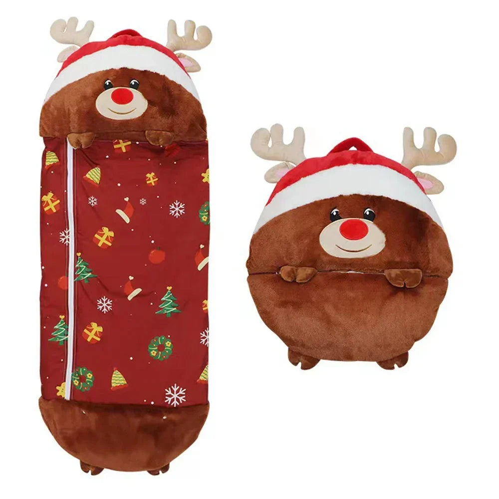 Floppipals – Cuddly Plush Toy With Integrated Sleeping Bag – Play, Rest And Sleep In One