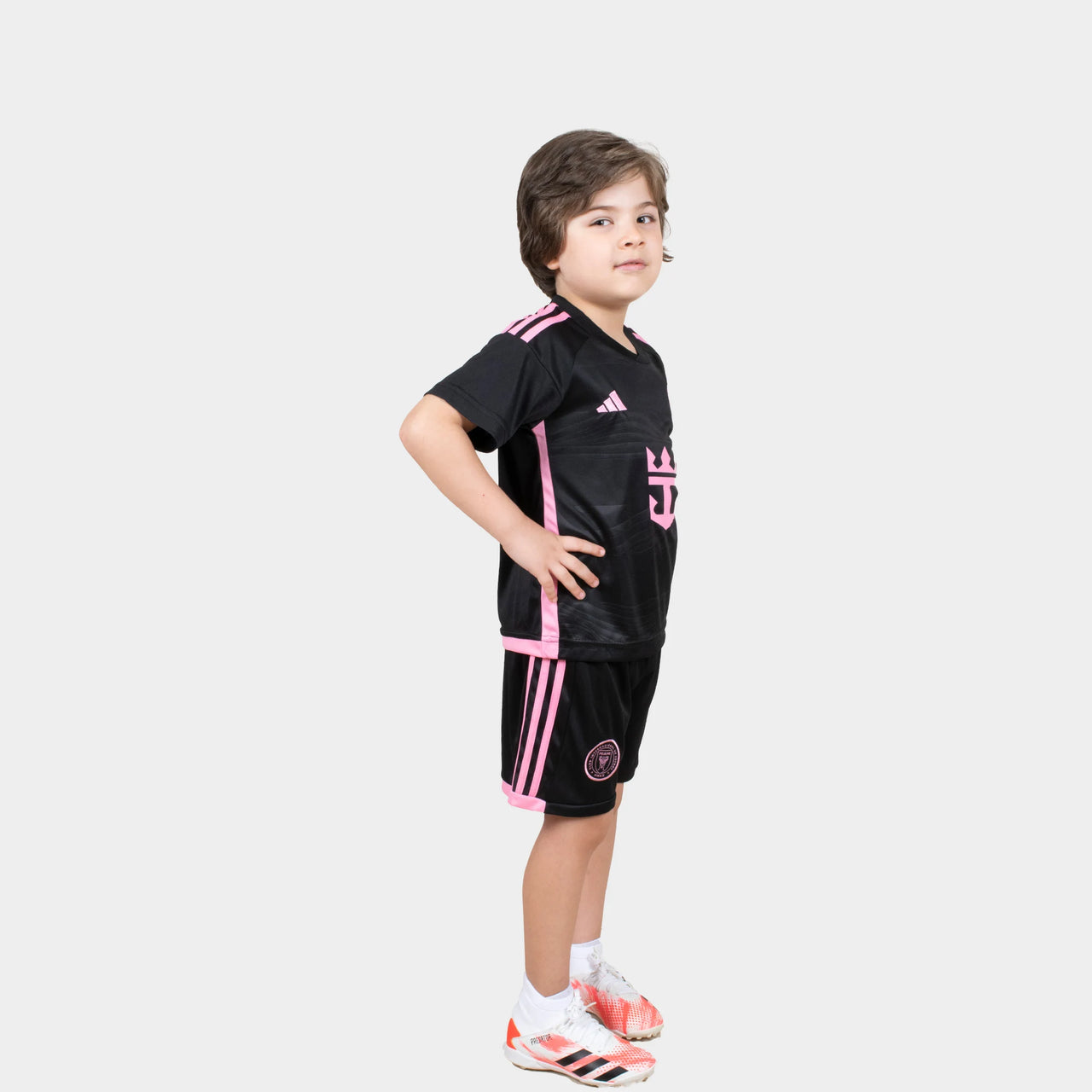 Messi 10 2024/25 Inter Miami Kindershirt - Uit Zwart