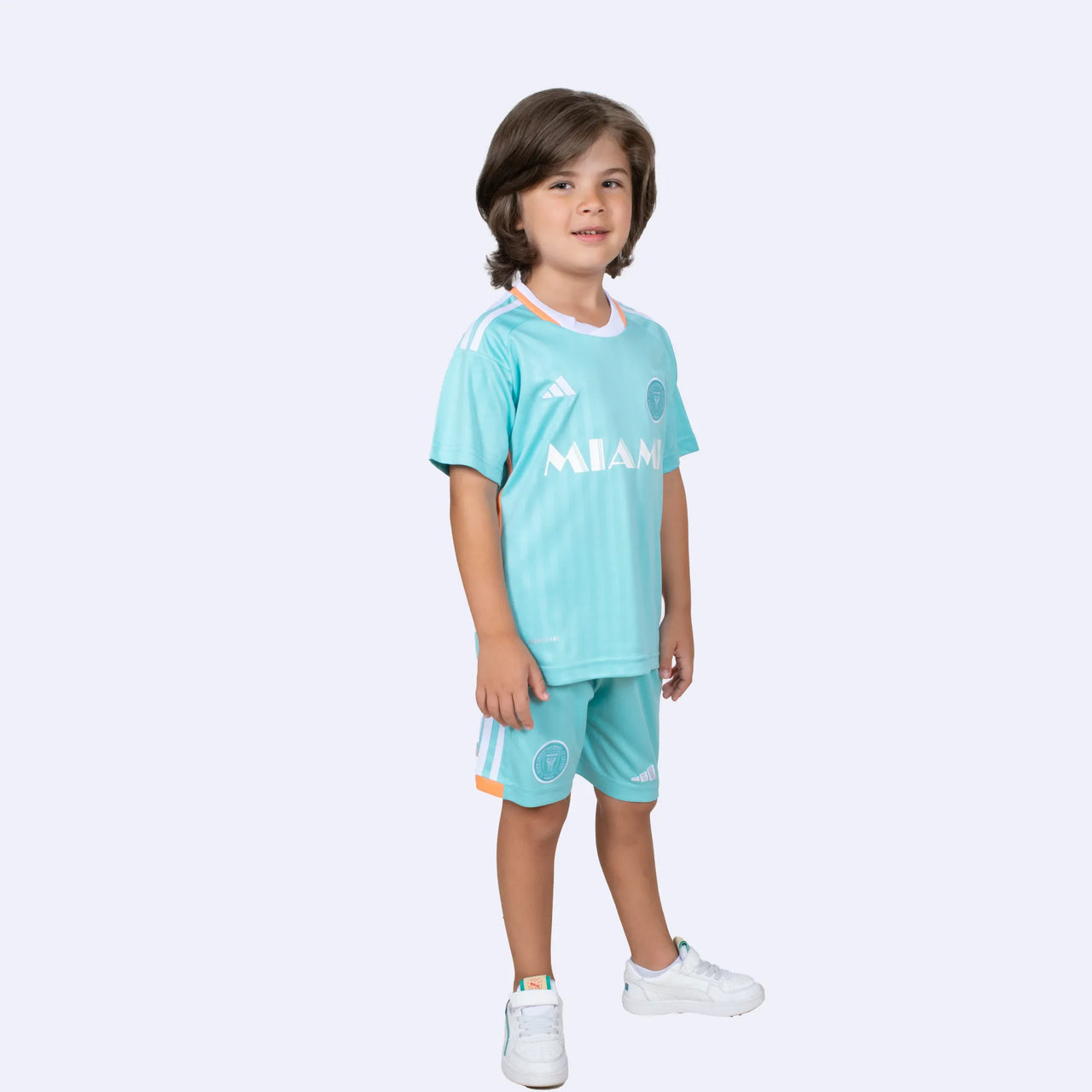 Messi 10 2024/25 Inter Miami Kindershirt - Aqua