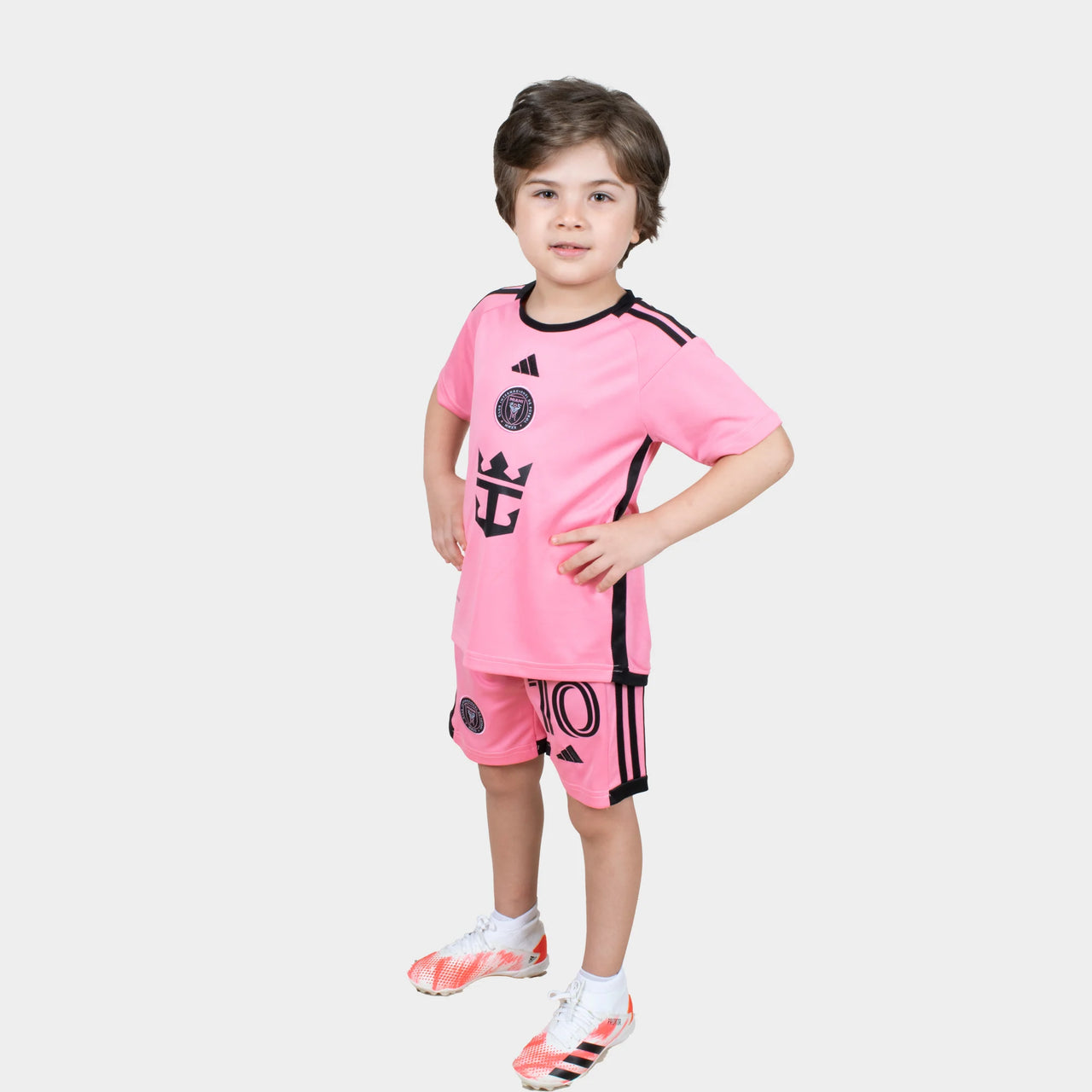Messi 10 2024/25 Inter Miami Kindershirt - Roze
