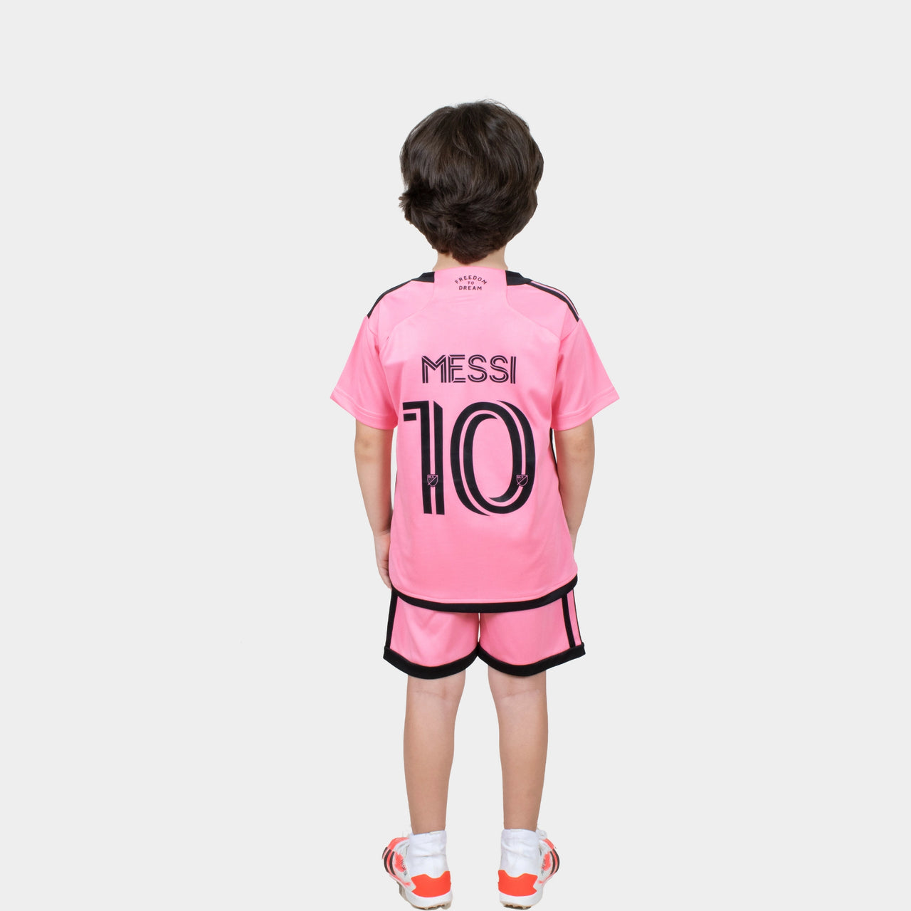 Maillot Messi 10 Inter Miami 2024/25 pour enfant - Rose