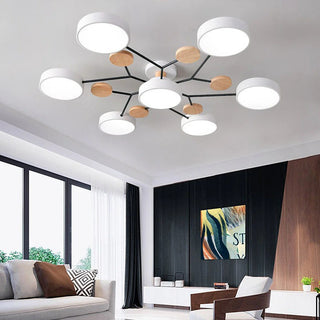 Ceiling Light Modern LED Flush Mount Chandelier