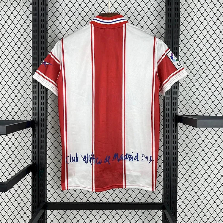 1999-2000 Athletico Madrid Retro Home Shirt