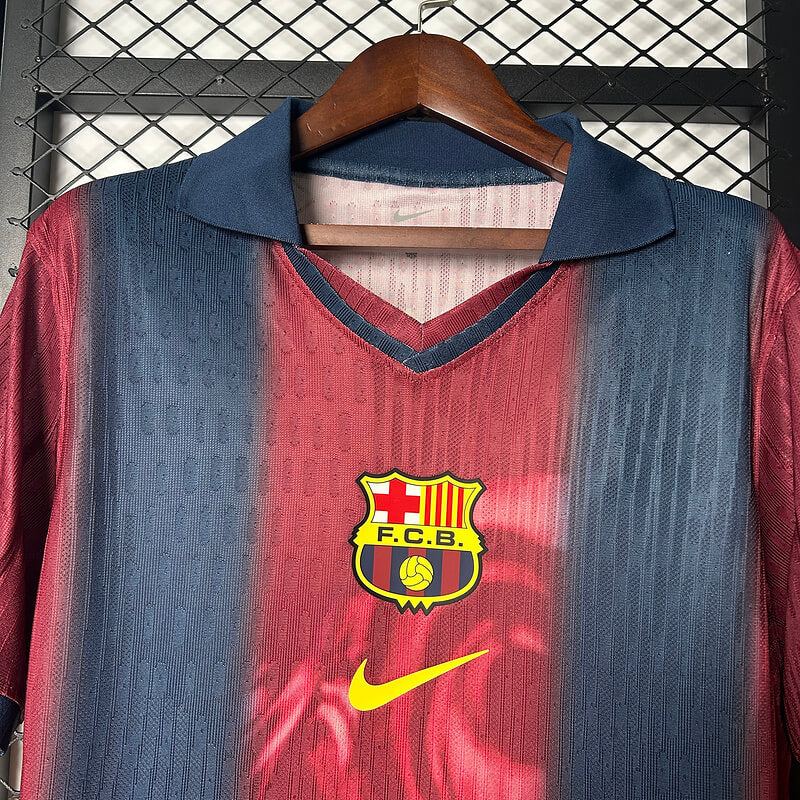 2025 FC Barcelona Travis Skeleton Jersey - Player Version