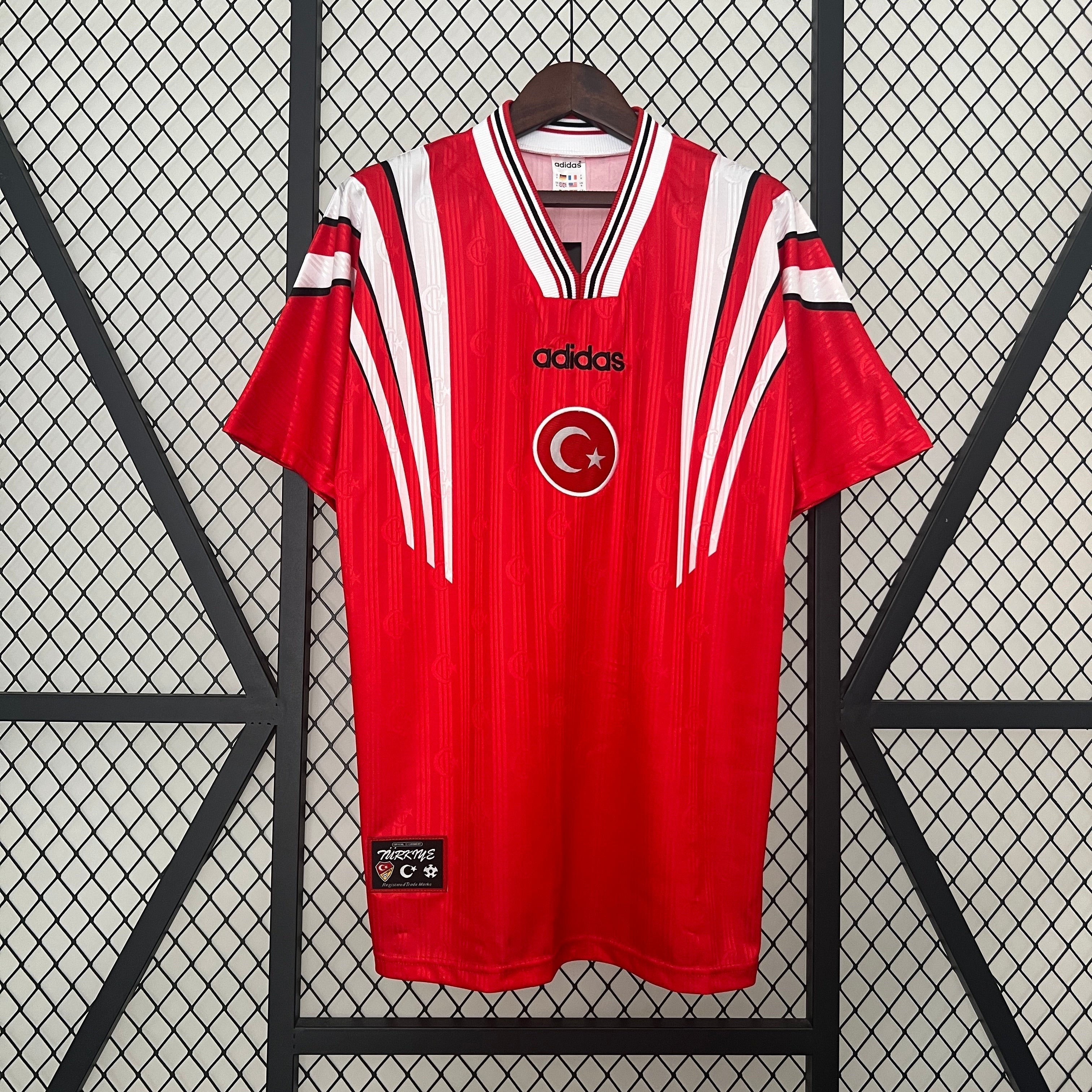 1996 Turkey Euro Home Jersey