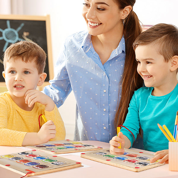 Magnetix – Magnetic Learning Puzzle To Promote Logic And Motor Skills
