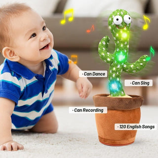 Giglebloom Cactus – Tanzendes und singendes Kaktusspielzeug mit Stimmwiederholung