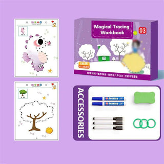 Bloc de aprendizaje Inkyplay: bloc de escritura reutilizable para un aprendizaje creativo sin pantallas