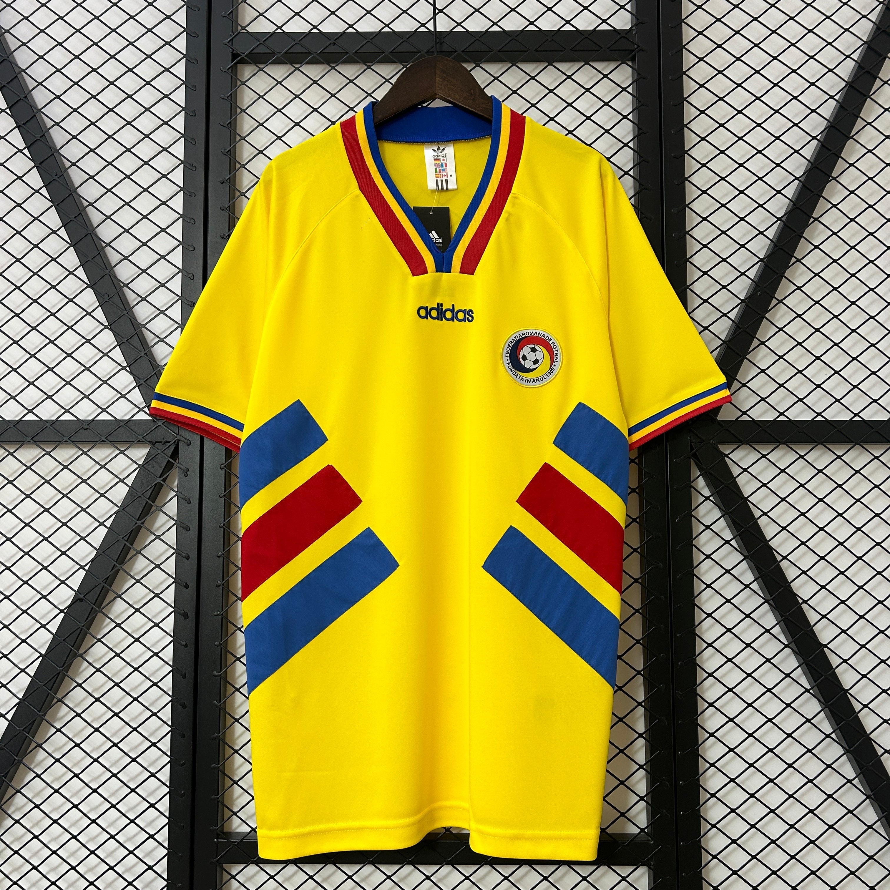1994 Romania World Cup Home Jersey