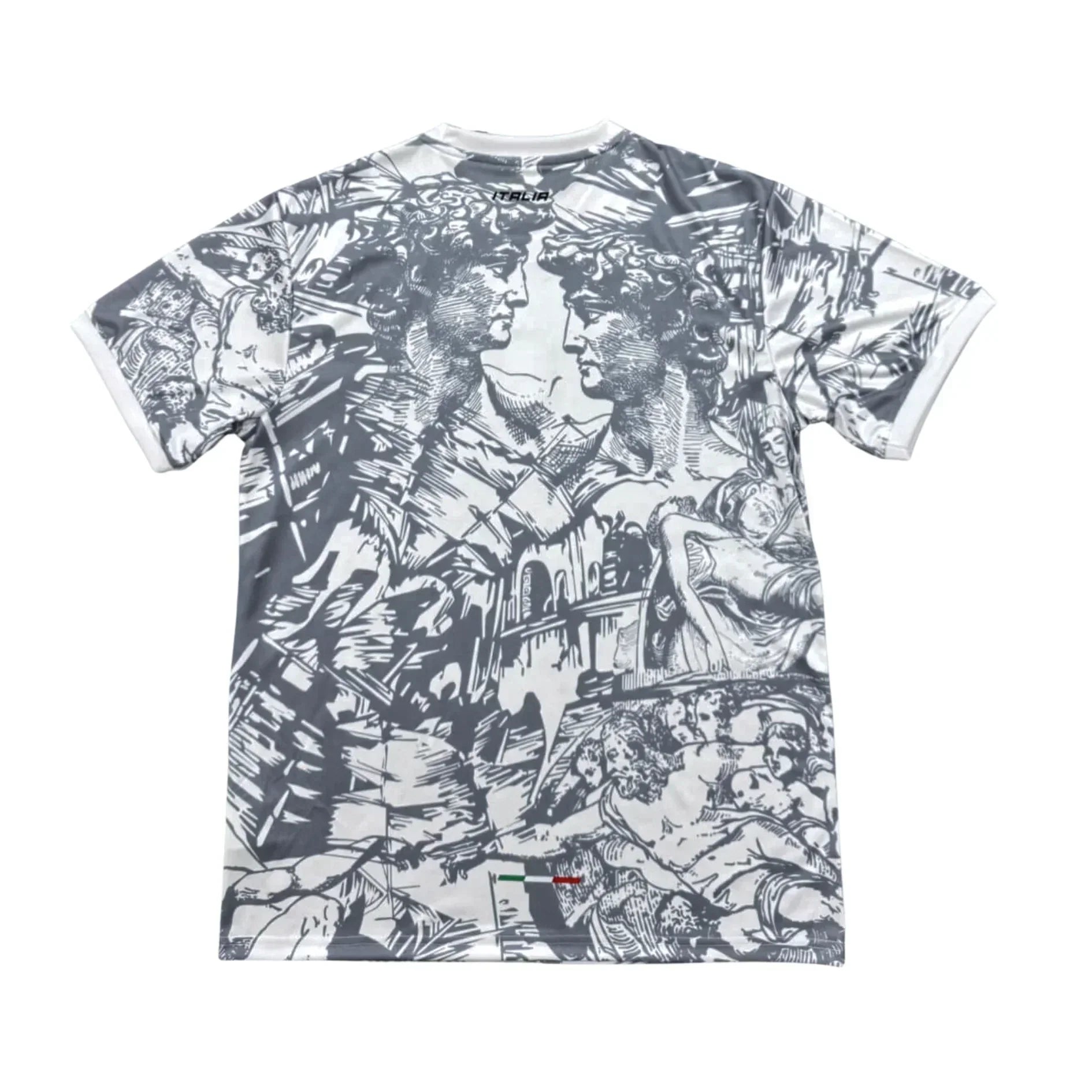 25/26 Italy Stussy Jersey - Grey Roman - Limited Edition