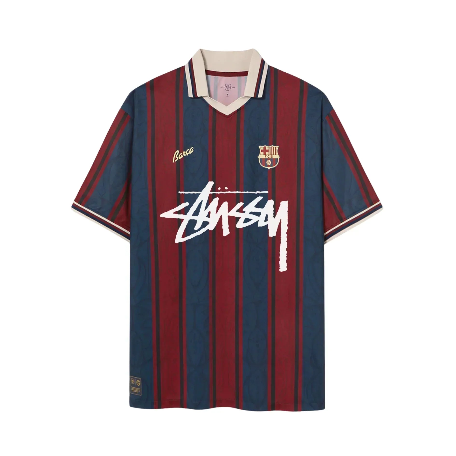 2025/26 FC Barcelona x Stussy Polo Jersey - Moderinst