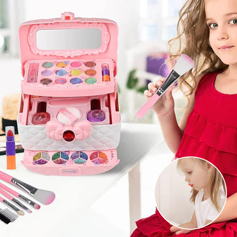 Glamor Beauty Kit – Washable Children's Make-Up For Creative Play & Safe Application