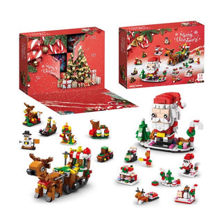 Buildblocks Holiday: Calendario de Adviento con bloques de construcción para una Navidad creativa y alegre