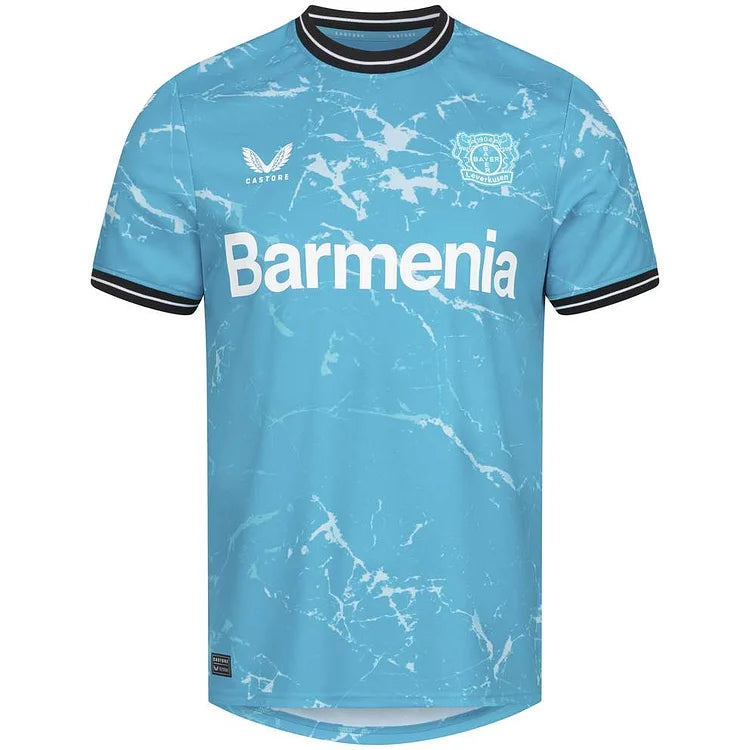 2023-2024 Bayer Leverkusen Third Shirt - Blue