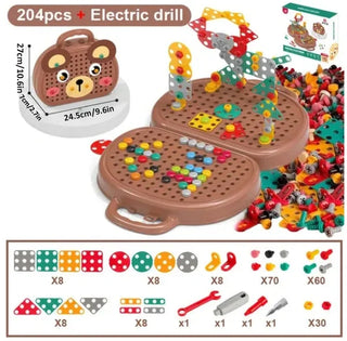 Innobox – Juego de construcción creativo para niños – Desarrolla la motricidad fina y la imaginación