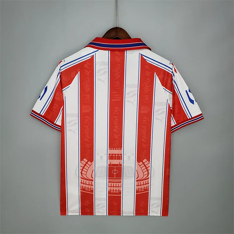 1996-1997 Athletico Madrid Retro Home Shirt