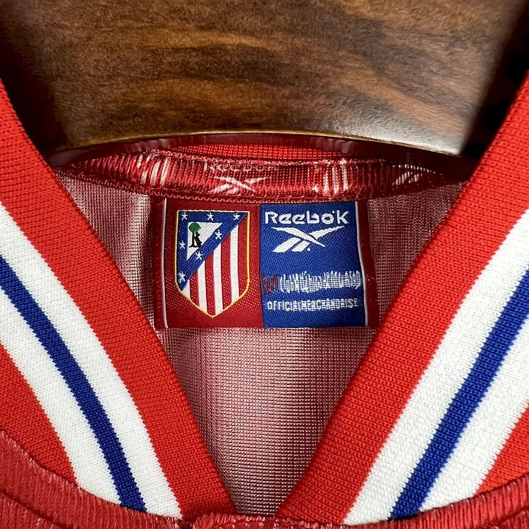 1999-2000 Athletico Madrid Retro Home Shirt
