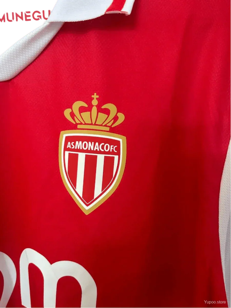 2024/25 AS Monaco Jersey - Home