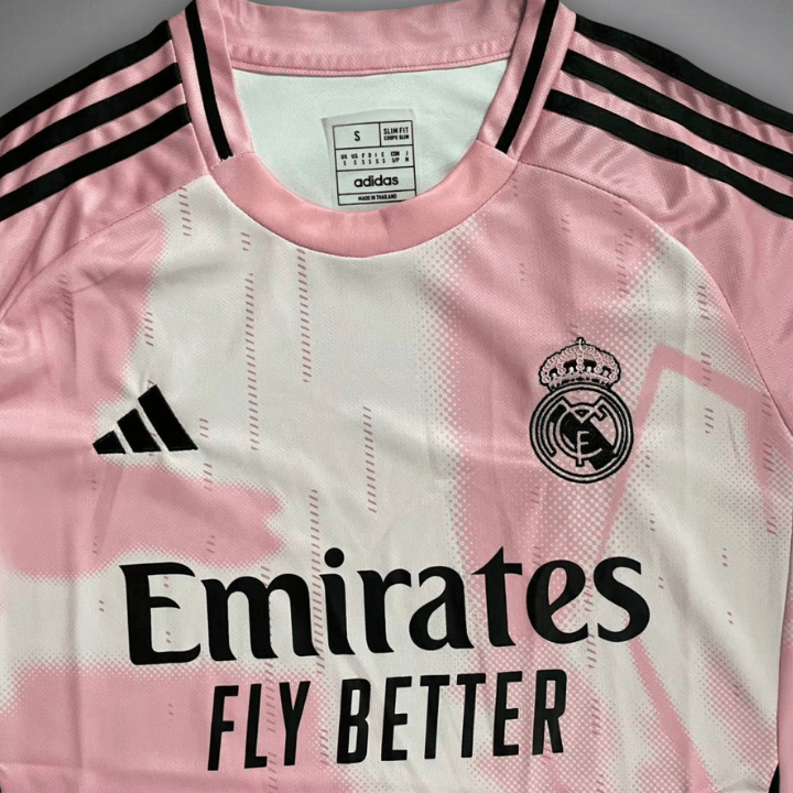 2025 Real Madrid Jersey - Ballet Rose Edition