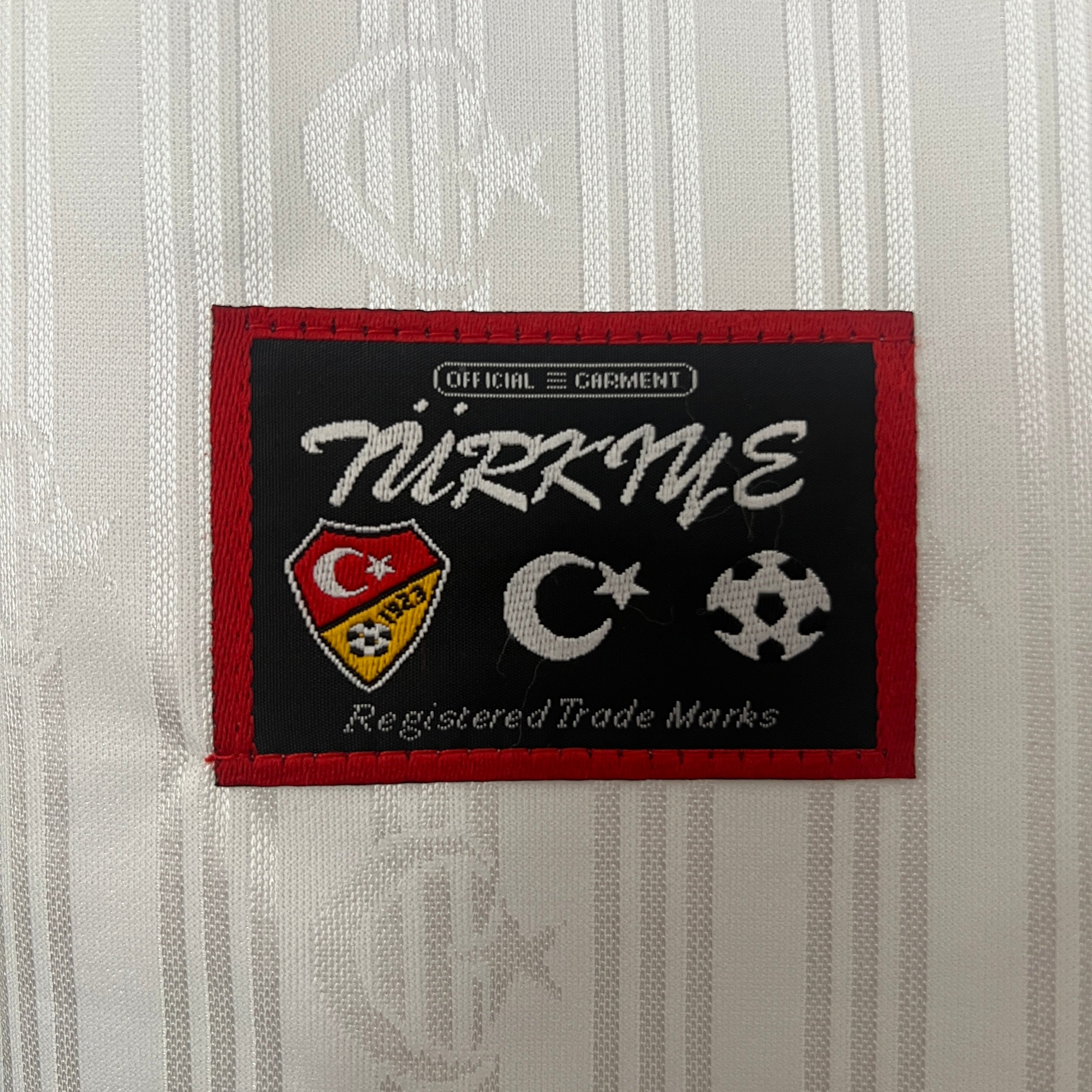 1996 Turkey Euro Away Jersey