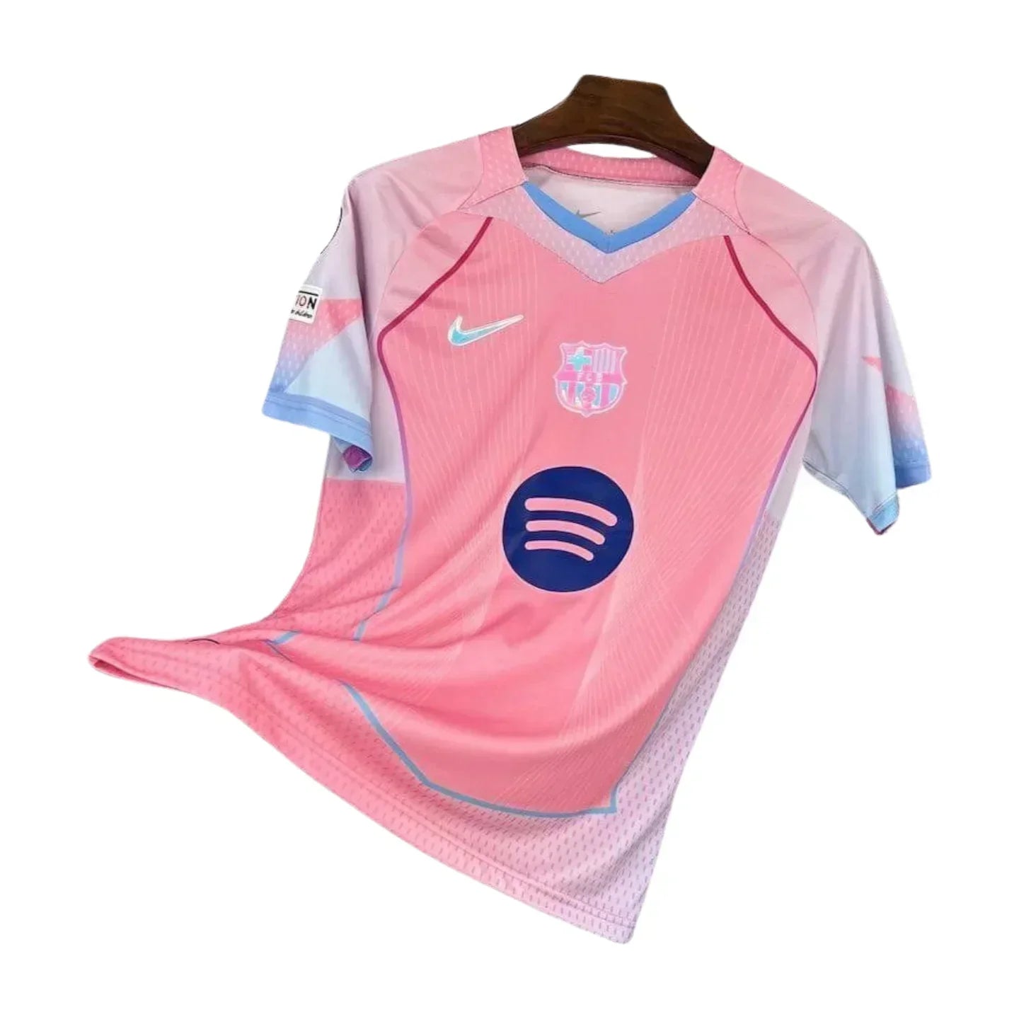 25/26 FC Barcelona Jersey - Pink T90 Edition