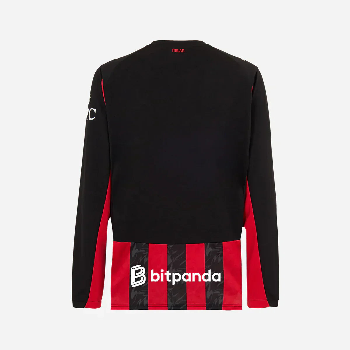 25/26 AC Milan Jersey - Home - Long Sleeve