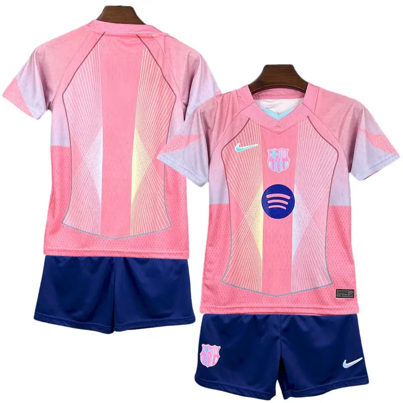 25/26 FC Barcelona Kids Jersey - T90 Edition