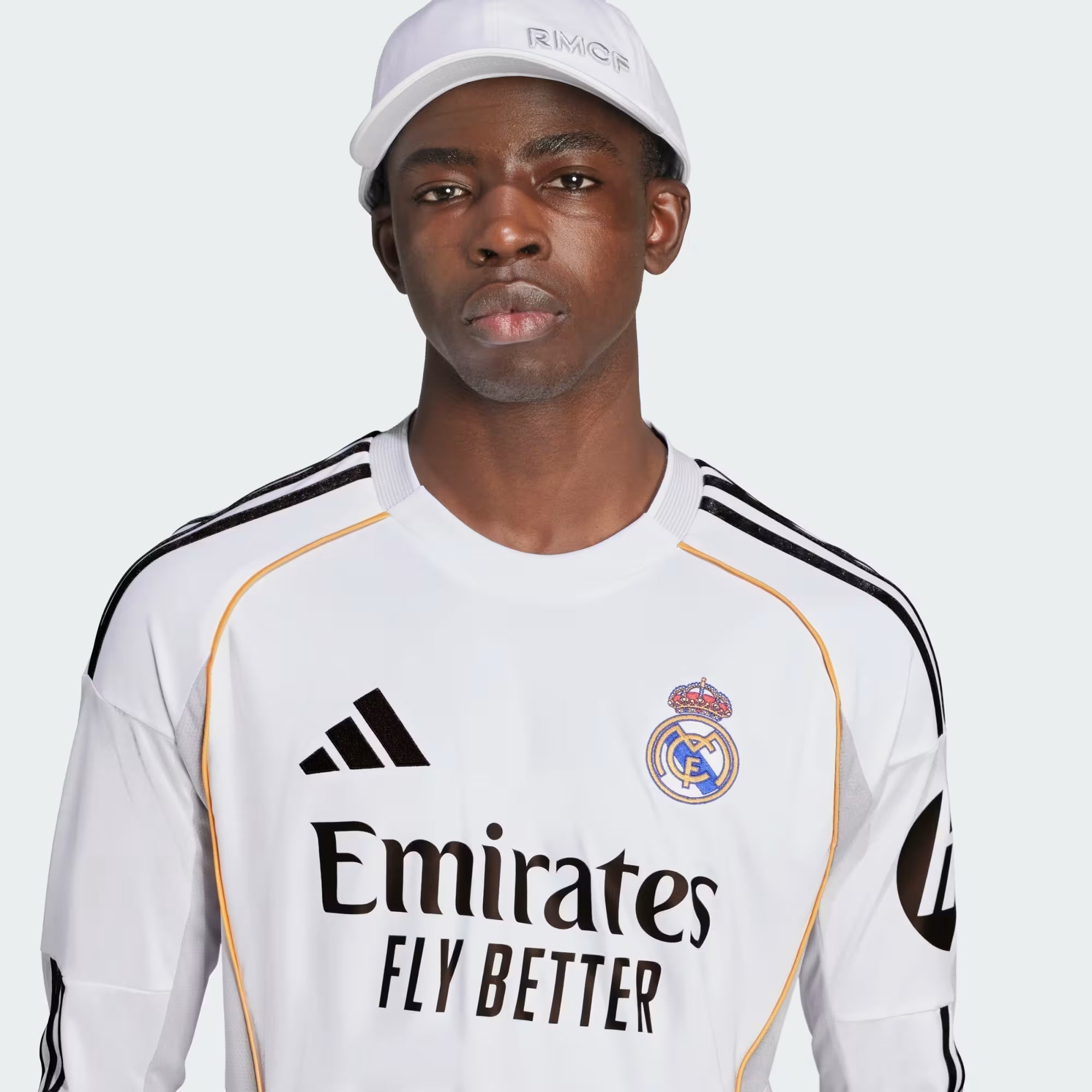 2025/26 Real Madrid Jersey - Home - Long Sleeve