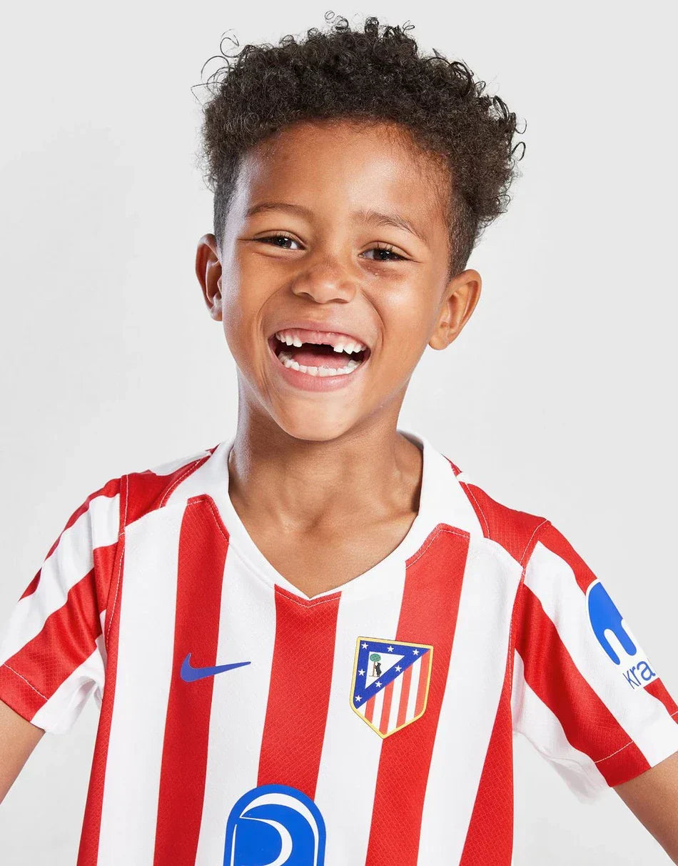 2025/26 Atletico Madrid Kids Jersey - Home