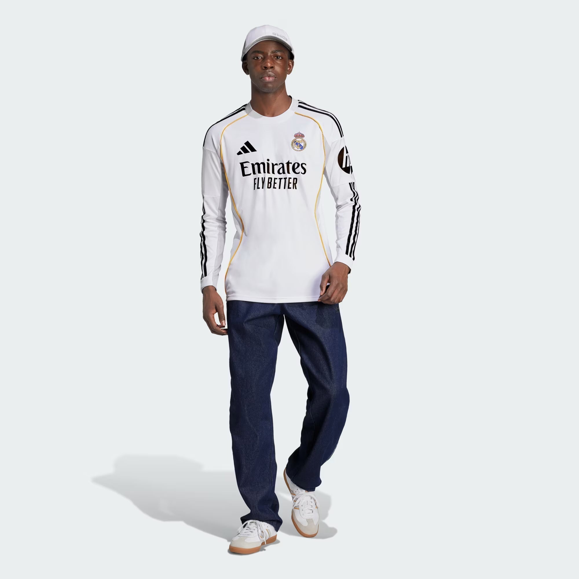 2025/26 Real Madrid Jersey - Home - Long Sleeve