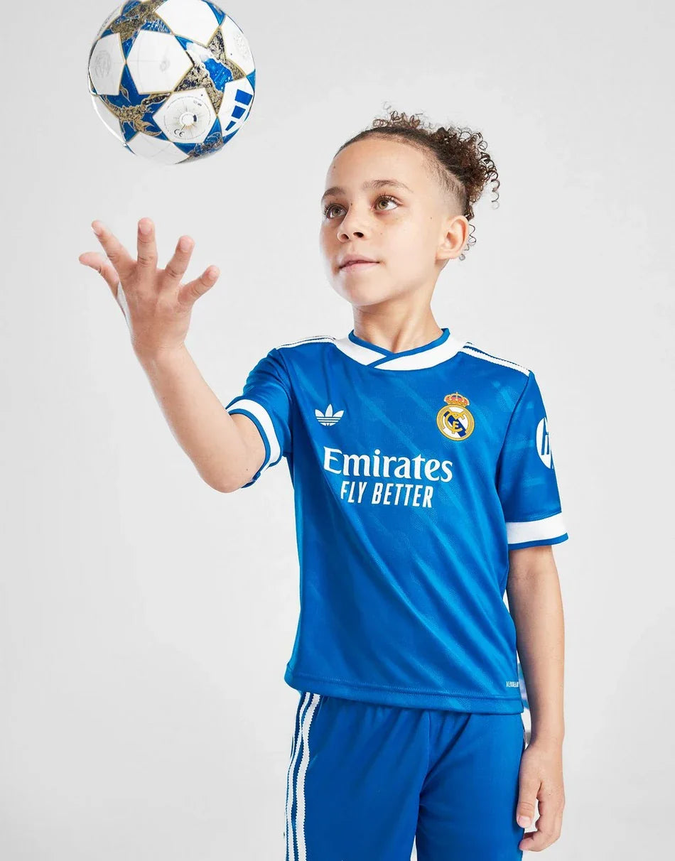 25/26 Real Madrid Kids Jersey - Third