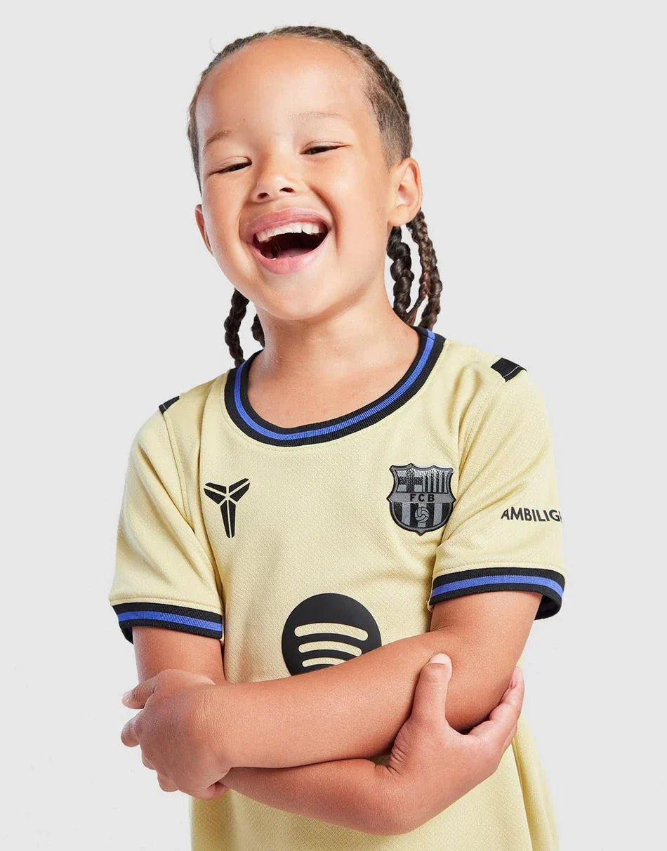 2025/26 FC Barcelona Kids Jersey - Away