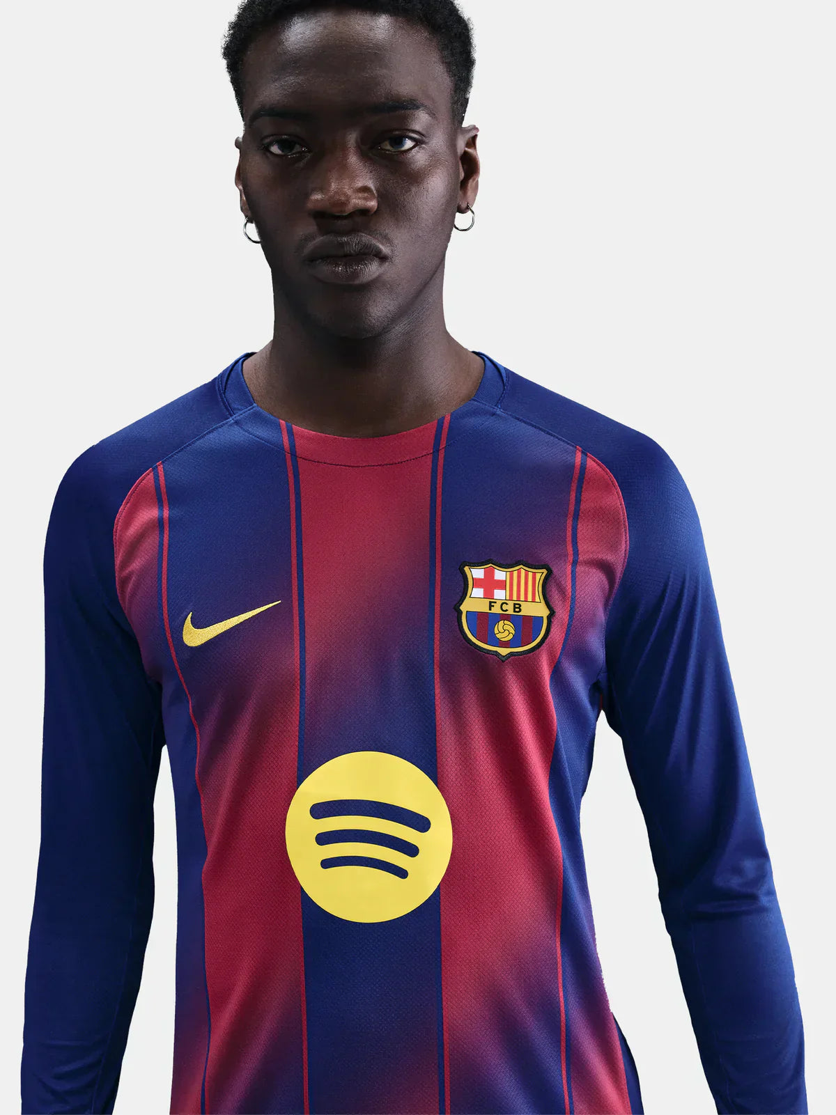 2025/26 FC Barcelona Jersey - Home - Long Sleeve