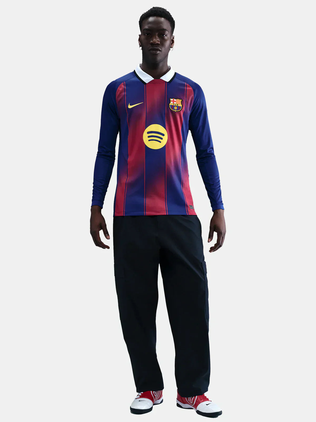 2025/26 FC Barcelona Jersey - Home - Long Sleeve
