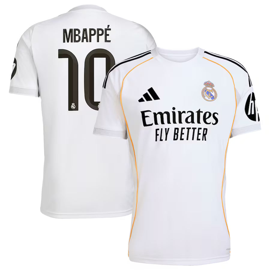 Mbappe 25/26 Real Madrid Jersey - Home