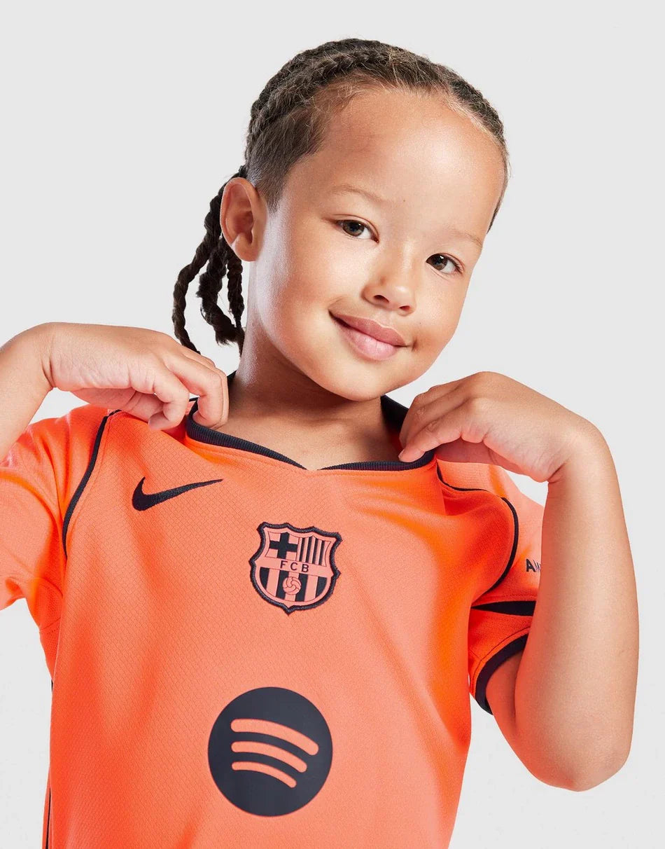 25/26 FC Barcelona Kids Jersey - Third