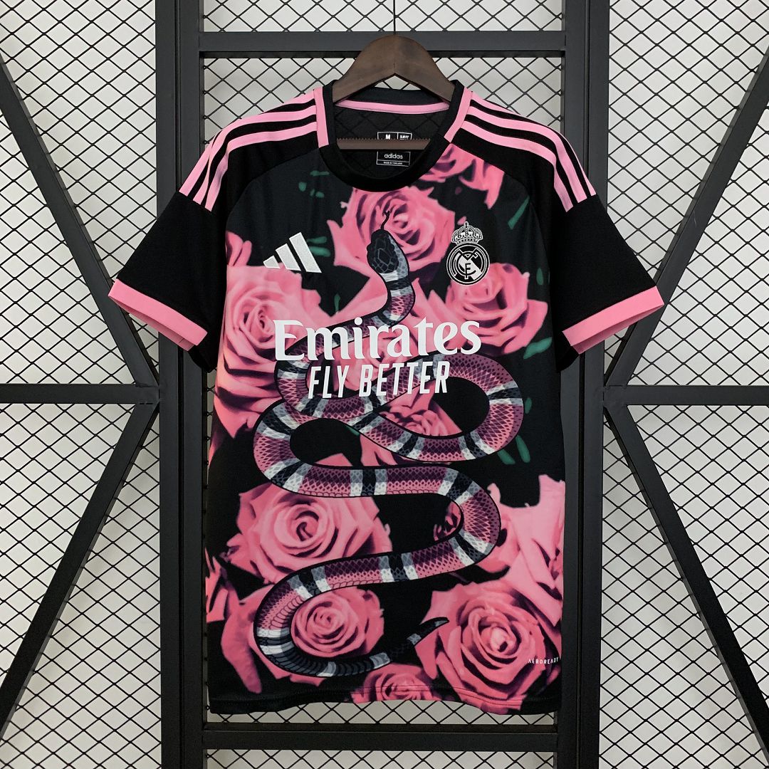 Real Madrid 2025-2026 Pink Snake Special Edition Shirt