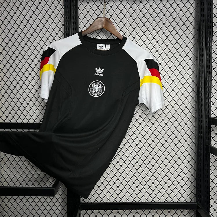 2024 Germany Euro Retro Training Jersey - Black