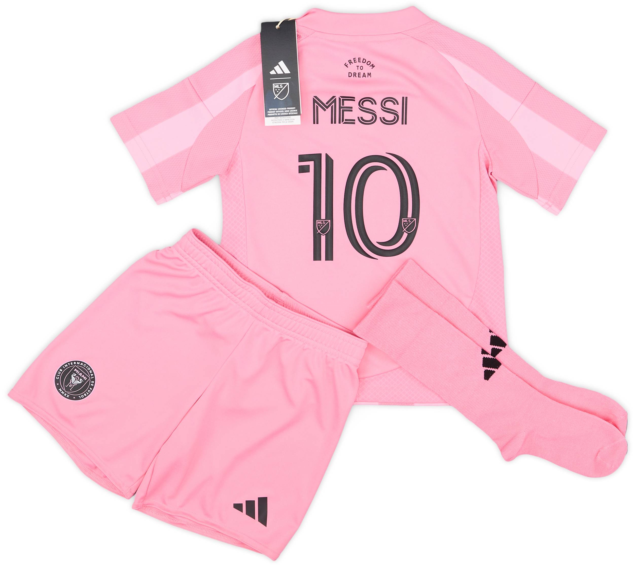 2025/26 Messi Inter Miami Kids Jersey - Home