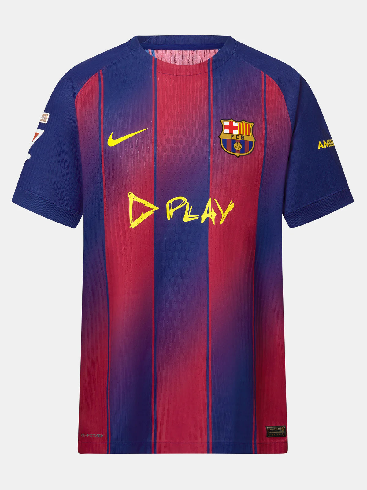 Maillot FC Barcelone 2025/26 - El Clásico - Édition Spéciale Ed Sheeran