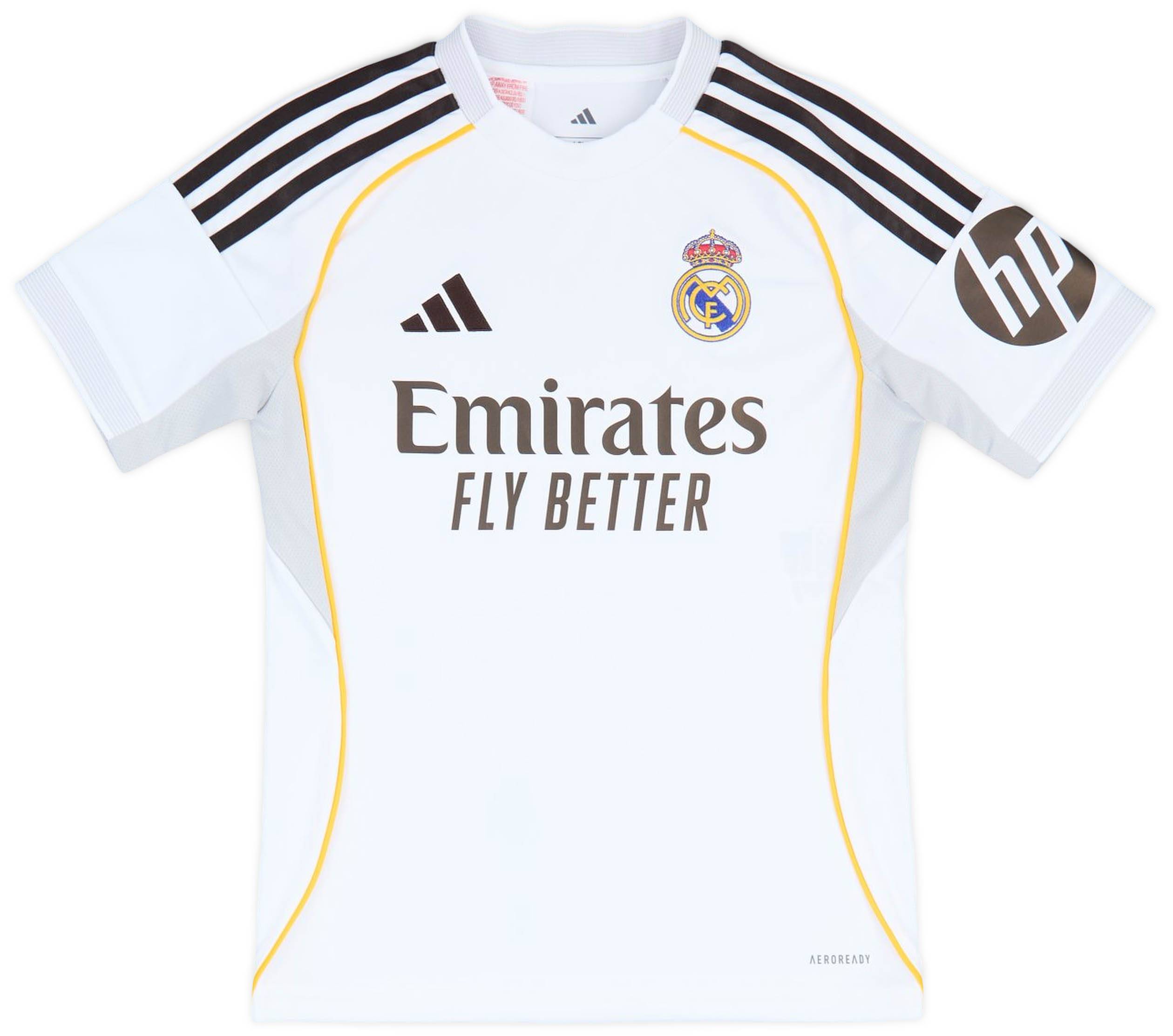 25/26 Real Madrid Kids Jersey - Home