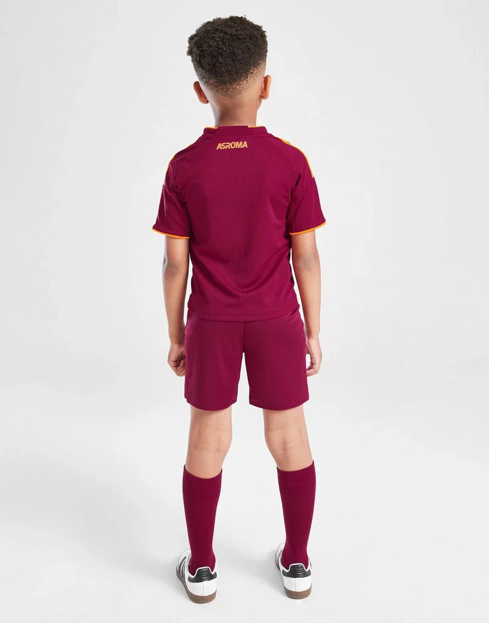 25/26 AS Roma Kids Jersey - Home