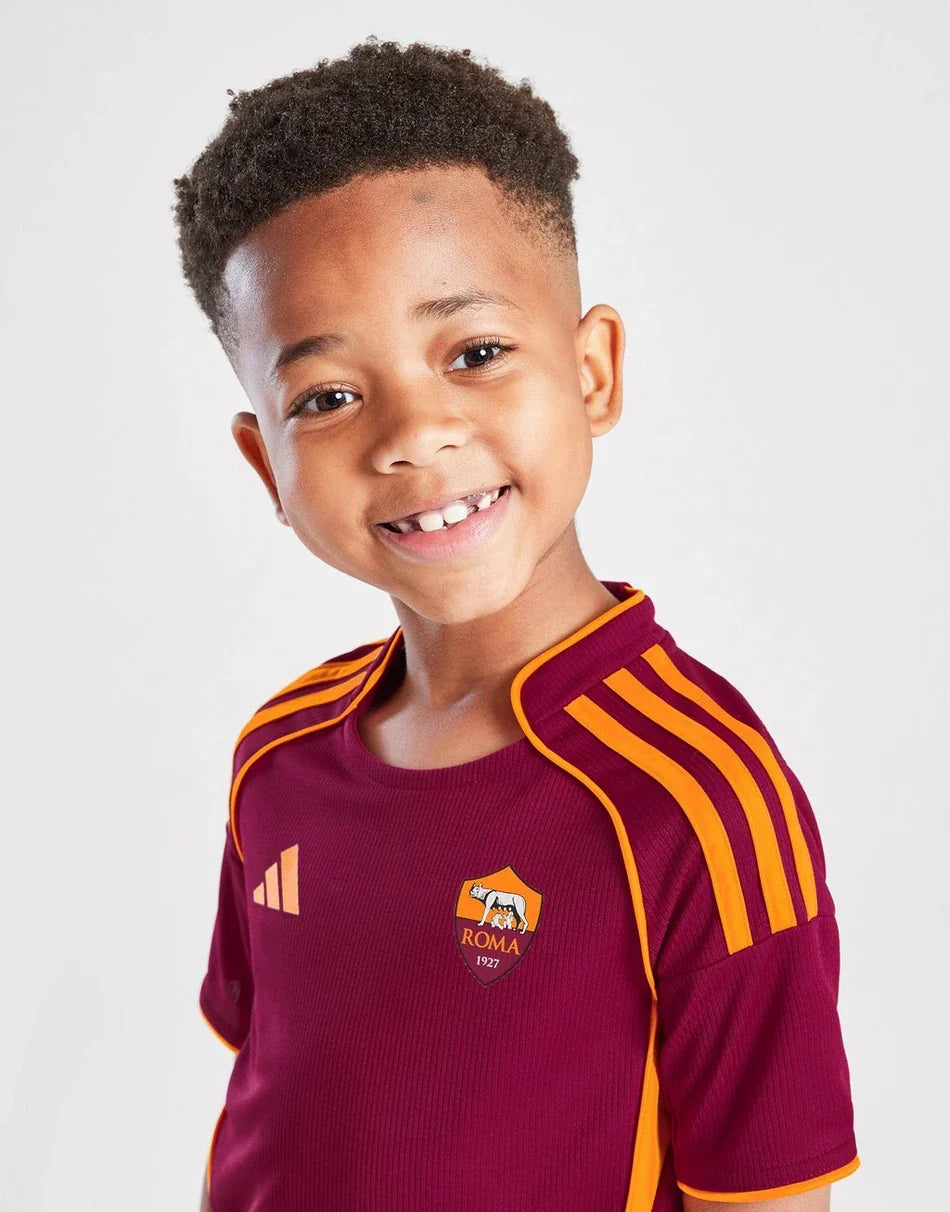 25/26 AS Roma Kids Jersey - Home