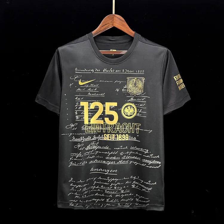2023-2024 Eintracht Frankfurt 125th Anniversary Special Edition Shirt - Black