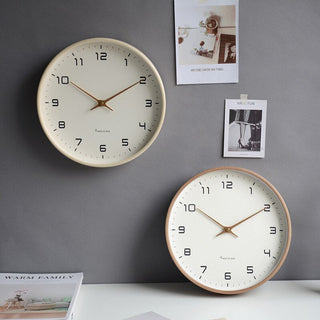 Wooden Wall Clock – Silent Scandinavian Design for Peaceful Homes