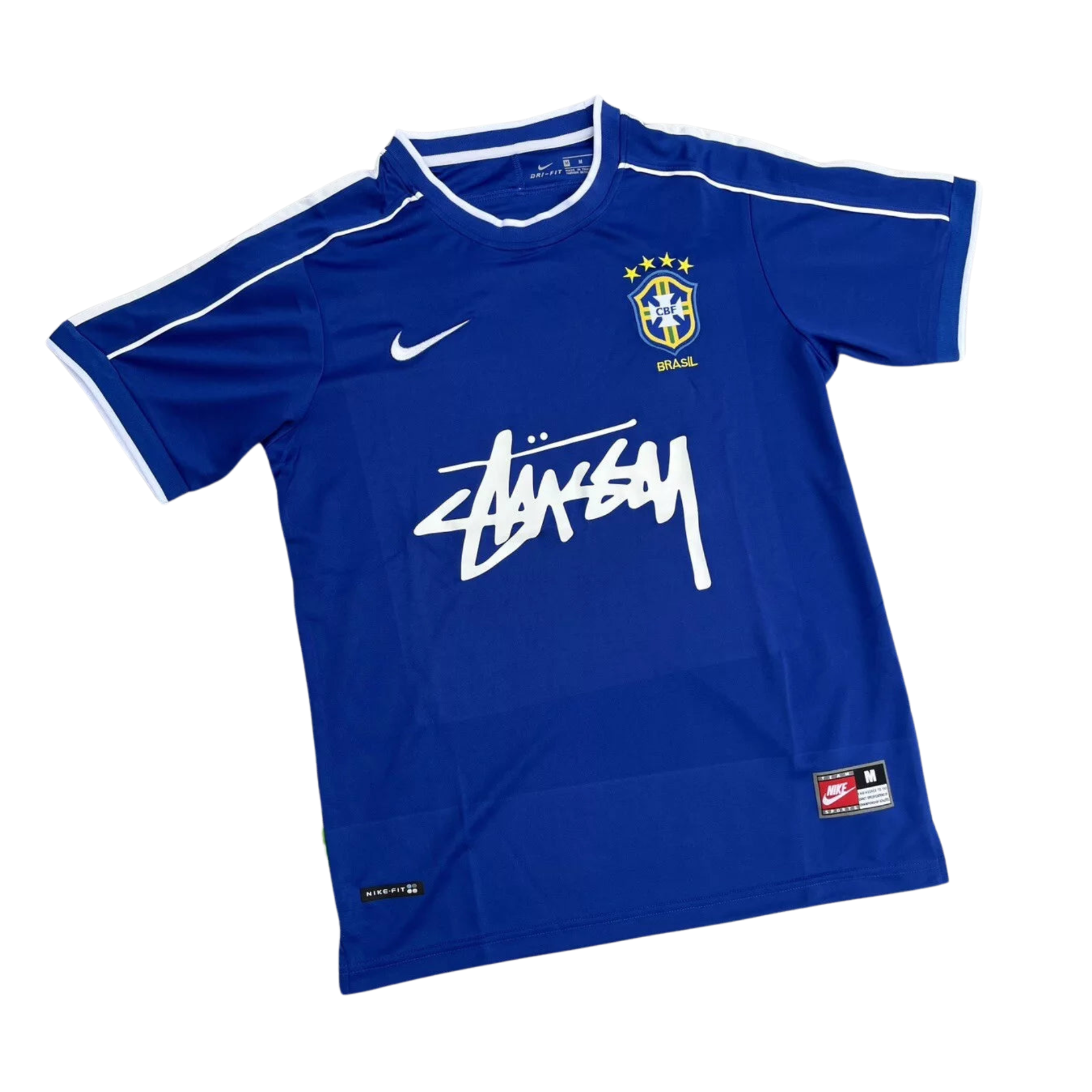 1998 Stussy Brazil World Cup Away Jersey