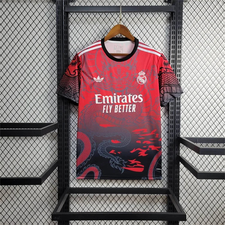 2024/25 Real Madrid Jersey - Dragon Special Edition Red