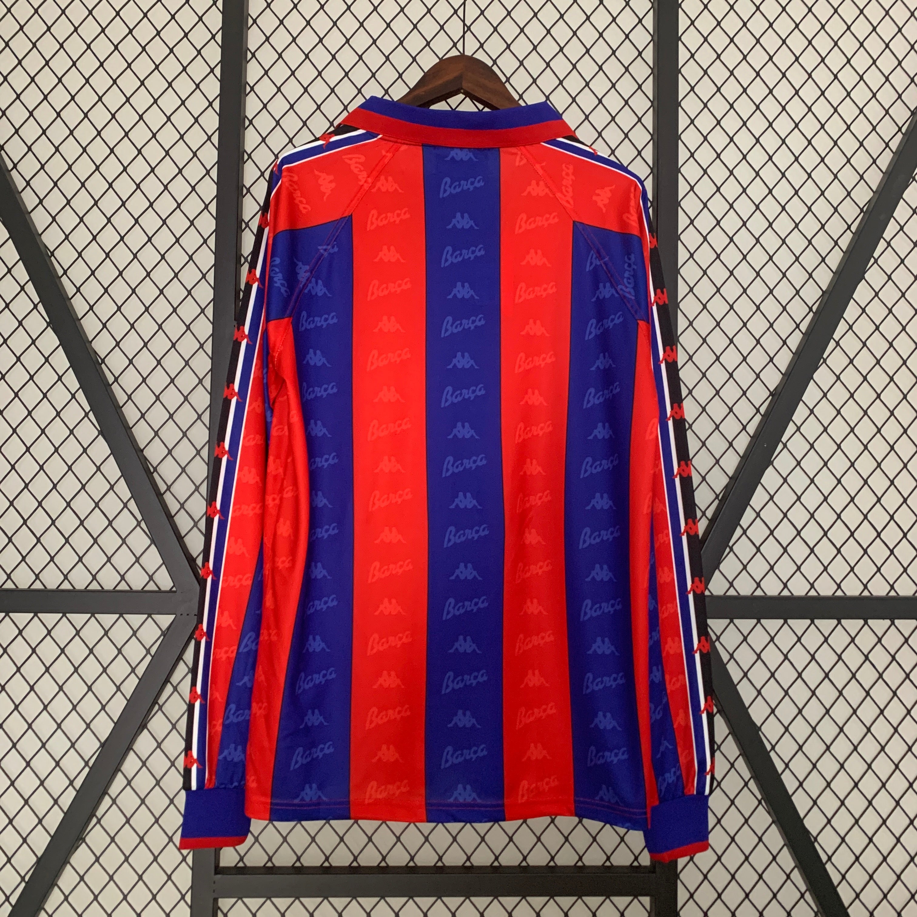 1996/1997 Barcelona Home Long Sleeve Jersey