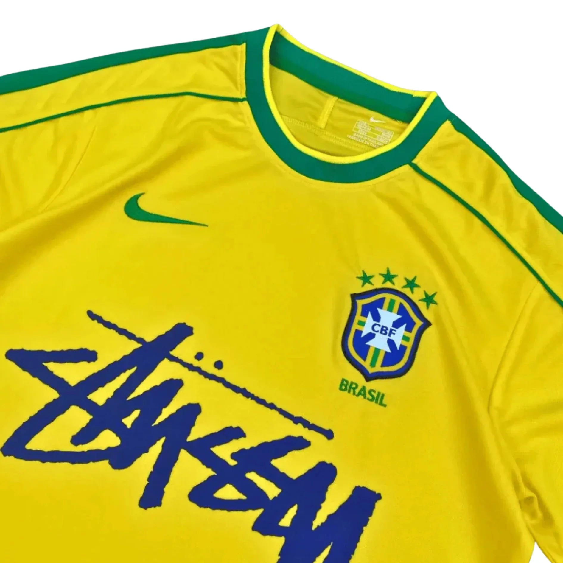 1998 Brazil Stussy Jersey - Football Edition